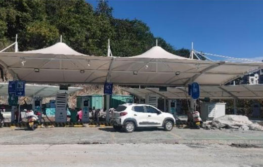 Xingzhu Guotou Charging Station in Zhushan County